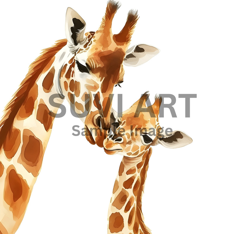 Digital Image Picture Wall art Giraffe for living room and bed room A-191
