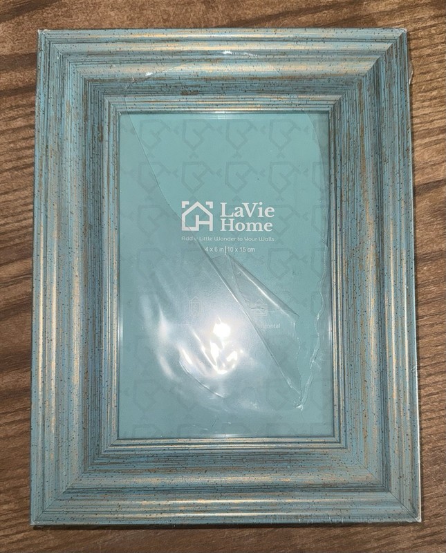 Farmhouse Green Picture Frame 4′ x 6″ – Stand or Hang – A0156