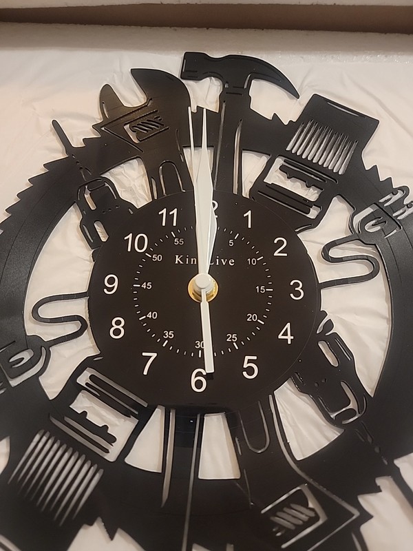 Tool Clock Black New In Box By King live gallery