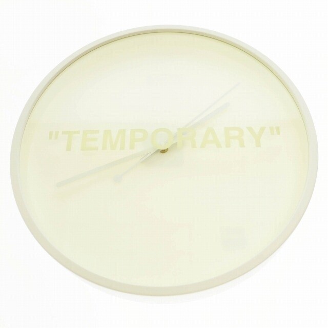IKEA x Virgil Abloh MARKERAD Wall Clock White Limited Edition New