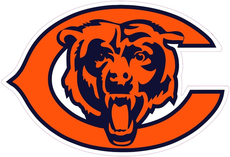 Chicago Bears Football Vinyl Decal Sticker Car Truck Bumper Tumbler Mug