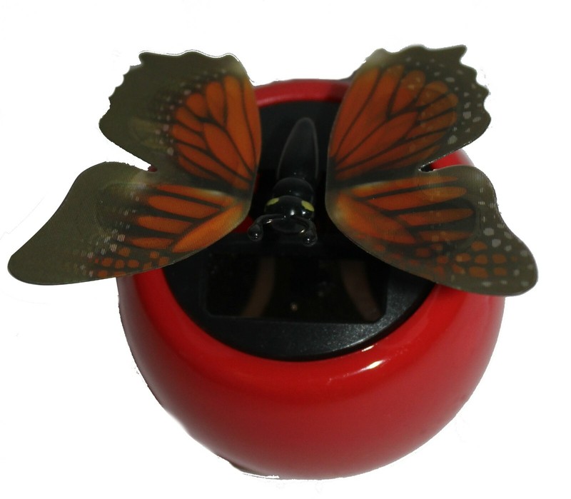 4″ Valentines, Mothers Friends Anniversary Day Solar Powered Dancing Butterfly
