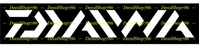Daiwa Fishing Rods & Reels – Outdoor Sports – Vinyl Die-Cut Peel N’ Stick Decal
