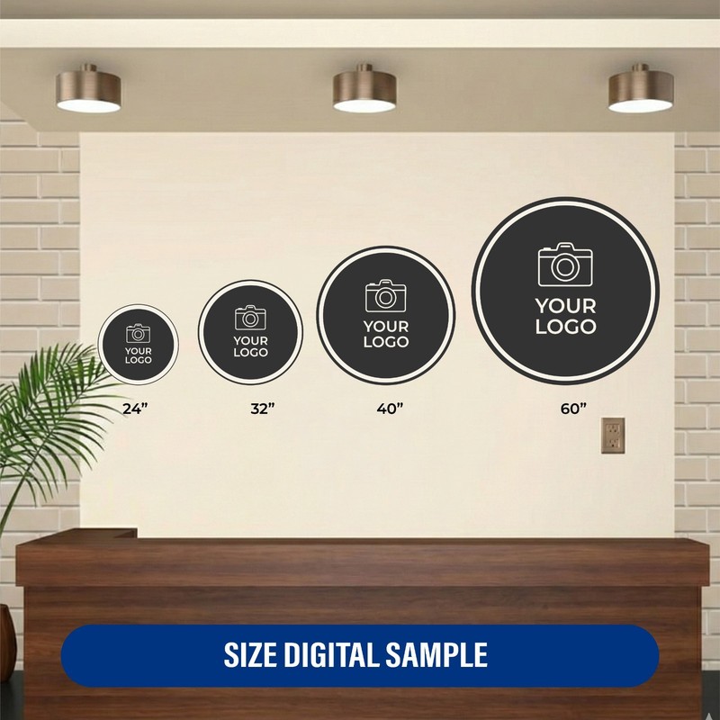 Custom Acrylic LED Logo Wall Sign – Backlit Business Wall Decor gallery
