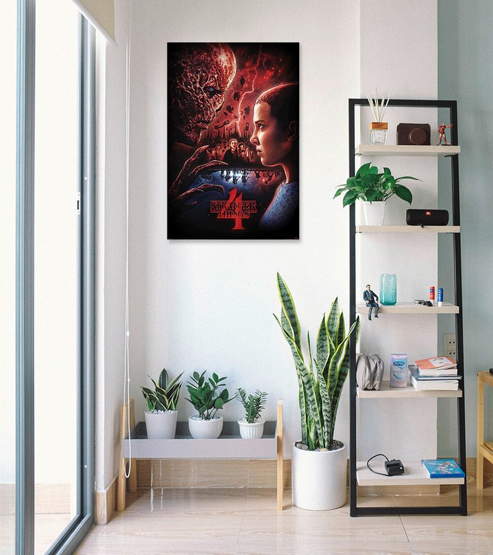 Stranger Things 4 - TV Poster (Eleven Vs. Vecna - You Will Lose) (24" x 36") gallery