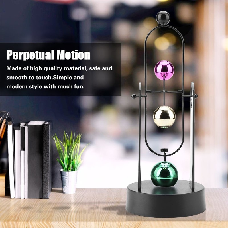 Electronic Shake Wiggle Device Perpetual Motion Swinging Kinetic Art Craft Desk gallery