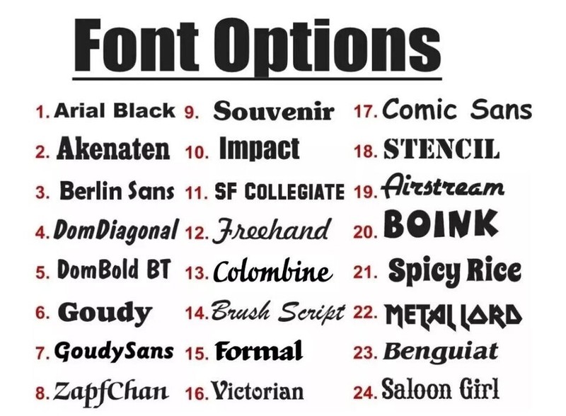 Custom Text Vinyl Lettering Sticker Decal Personalized Window Wall Business Car