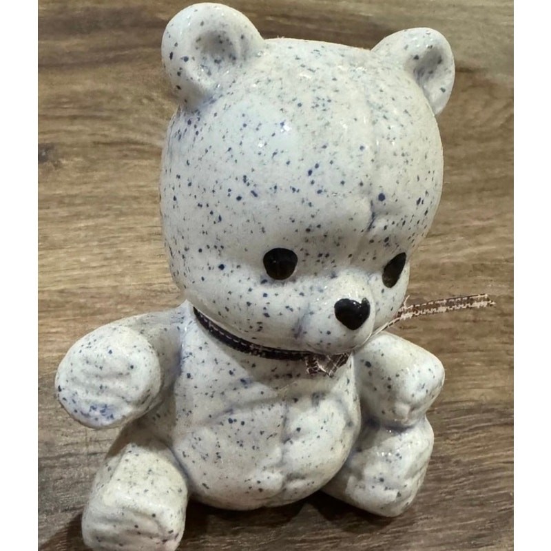Vintage LOT OF 3 Ceramic? Miniature Mini Bears Animal Figurines Trinkets gallery