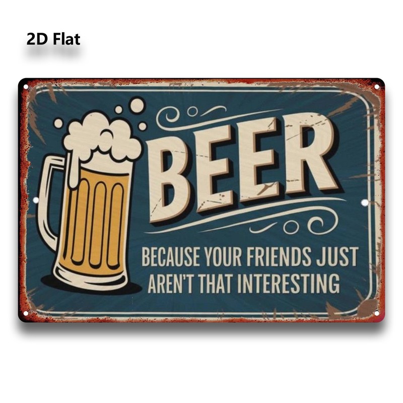 20.32×30.48 cm Metal Sign, Decorative Plaque, Vintage Wall Art