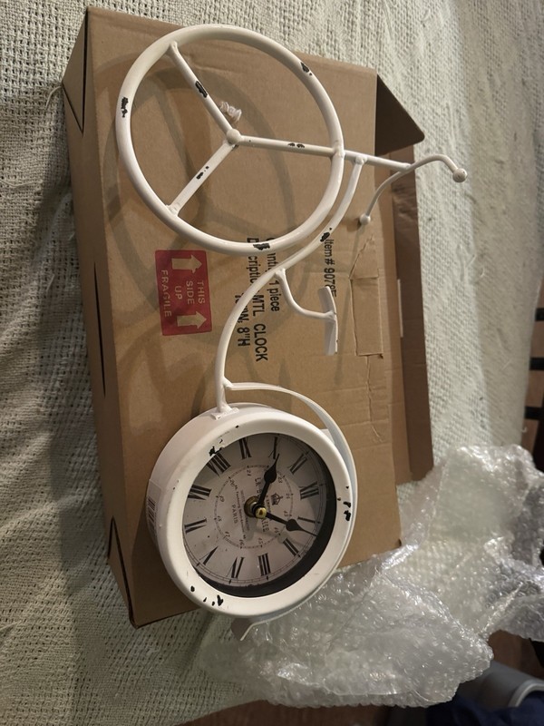 Bicycle Clock