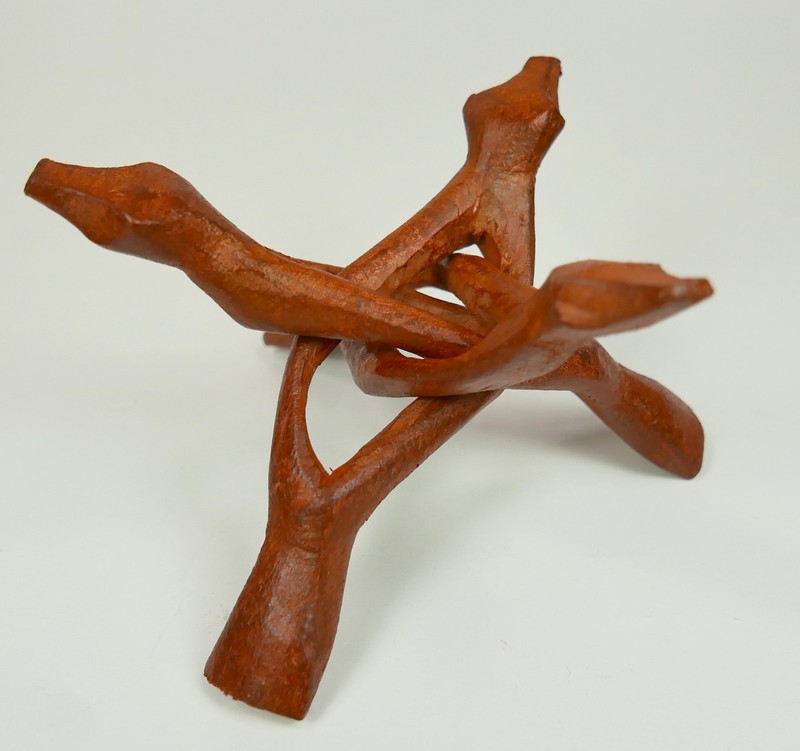 Wooden Tripod Stand 6 inch decorative holder for Bowls, Spheres or Crystals