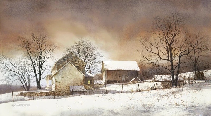 The Farmer, Ray Hendershot, Art Print Poster 11″ x 14″ 3287