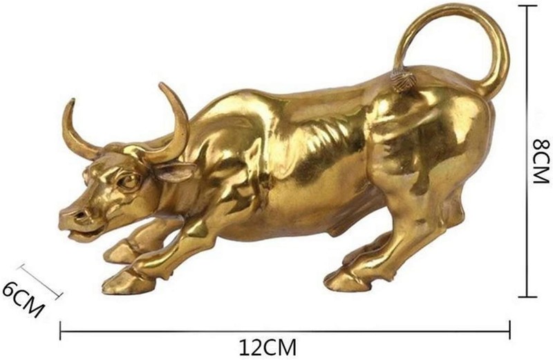 ASkinds Wall Street Bull Statue, Wall Street Bull Art Decor Ox Figure Statues... gallery