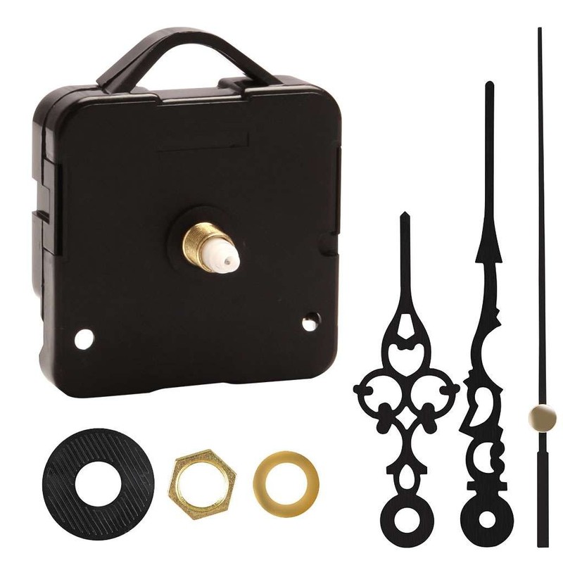 Quartz Wall Clock Movement Mechanism DIY Replacement Hands Repair Tool Parts Kit