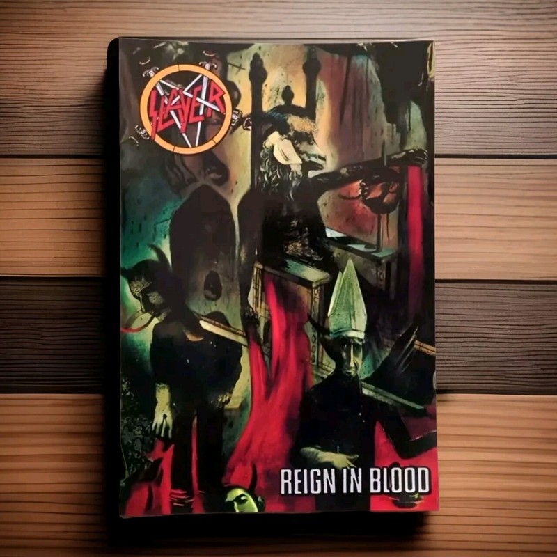 Slayer Reign In Blood Poster - 8" X 12" Gloss Paper Thick Stock Great 4 Frame gallery