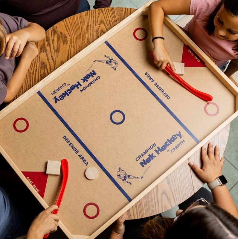 Champion Nok Hockey Game Standard Size — Wooden Board Games for Adults & Chil... gallery