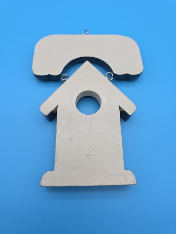 Handmade And Painted Welcome Home Sweet Home Hanging Wood Decor 7in' gallery