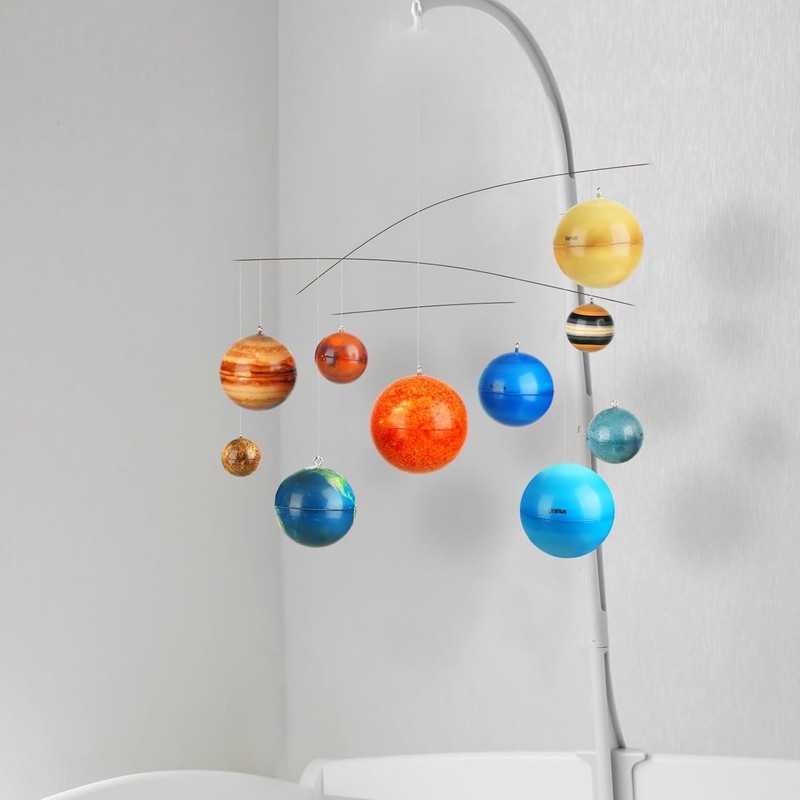 3D Solar System Mobile Hanging Planets Solar System Decor Education... Fast Ship gallery