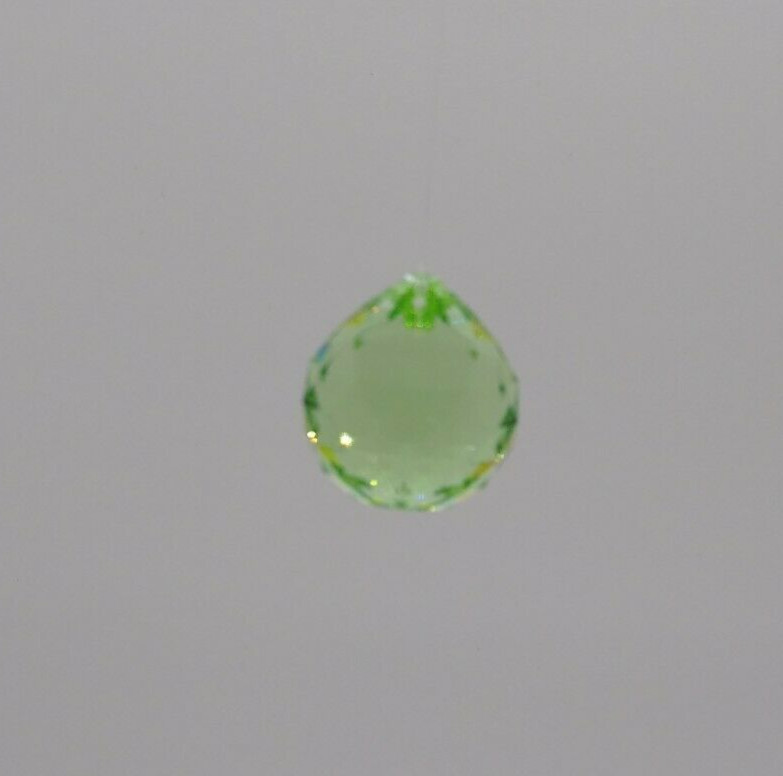 Swarovski Crystal Peridot 20mm Ball 8550 Prism/ Suncatcher; Logo Etched gallery