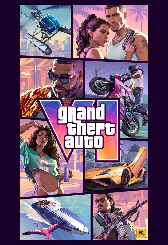 GTA 6 Poster Grand Theft Auto VI 13×19 Wall Art Gaming Decor P3