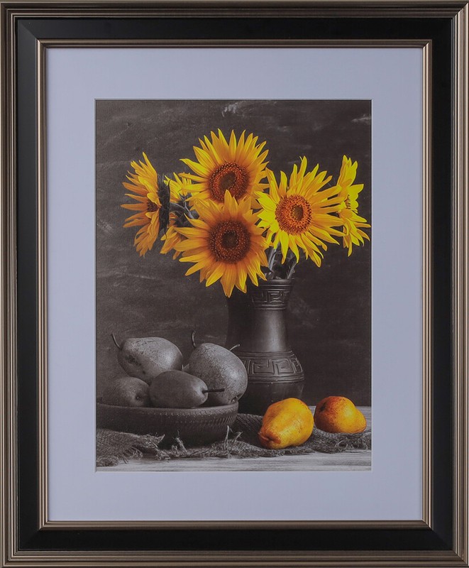 Black & Silver Picture 2″Polystyrene WholesaleArtsFrames-com Sale-738-394H