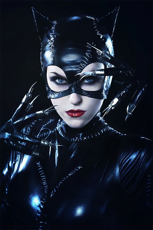 Cat Woman Superbad Character Print Canvas Wall Art Home Decor – POSTER 20×30