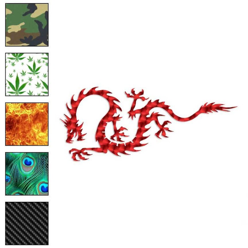Dragon Tribal, Vinyl Decal Sticker, 40 Patterns & 3 Sizes, #230