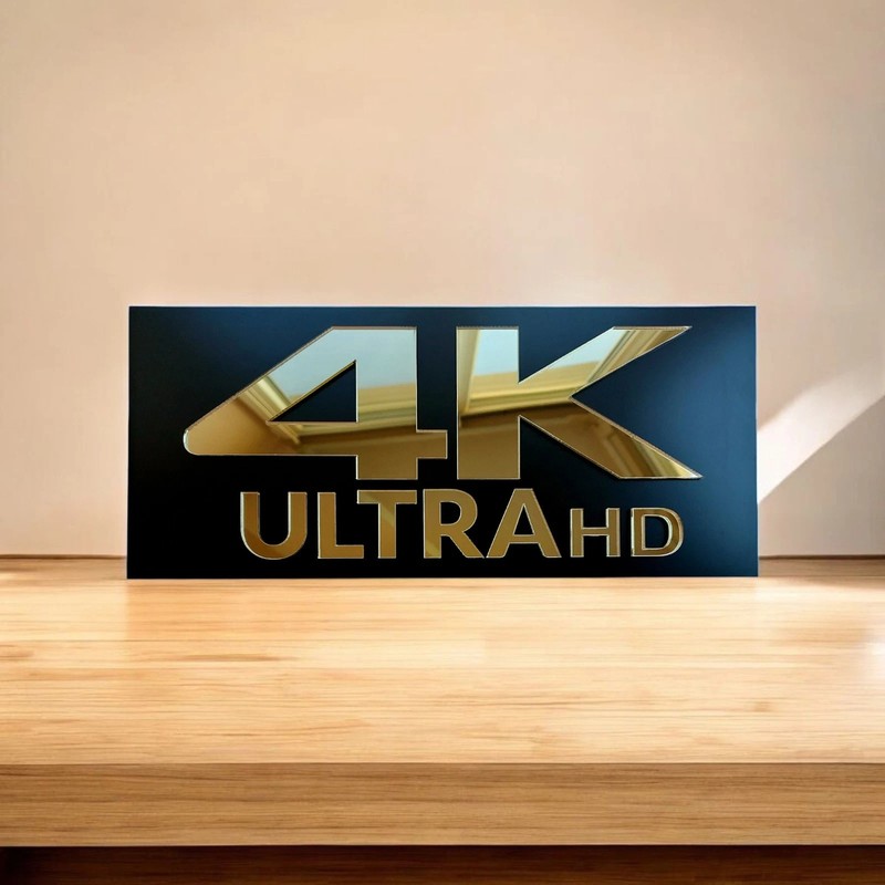 Dolby Atmos Vision DTS X 4K Ultra HD Signs Plaques Movie Media Cinema Room Decor gallery