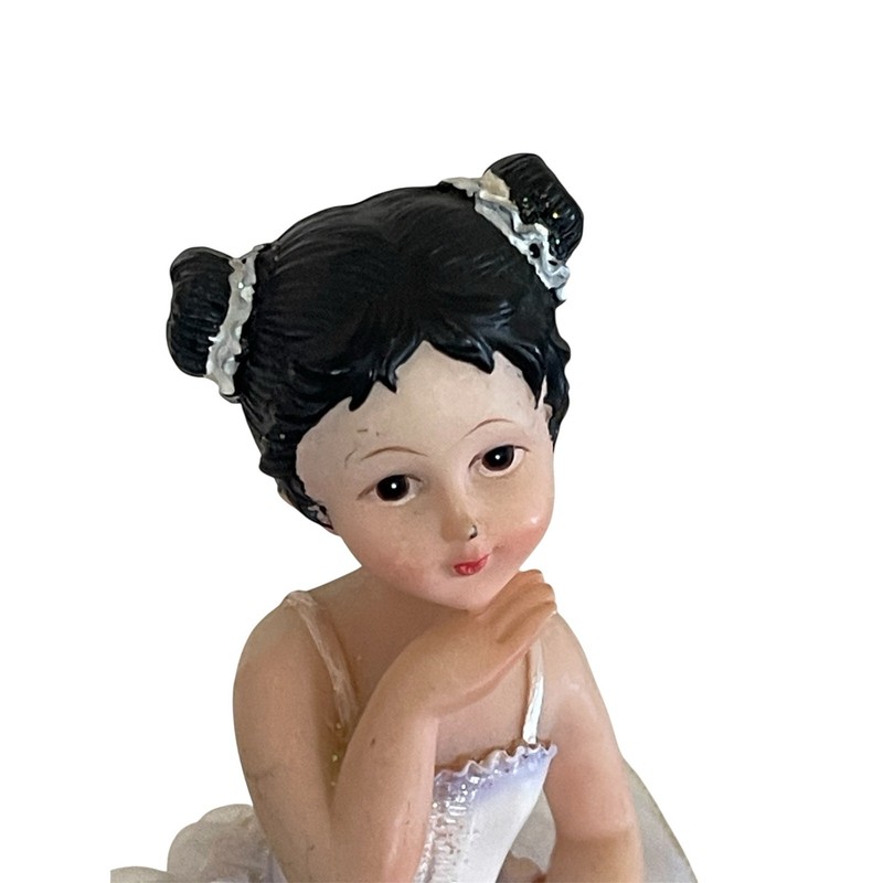 Greenbrier resin figurine Ballerina in position 6 3/4” inches tall gallery