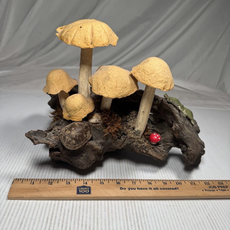 Tabletop Centerpiece Mushroom Bundle Botanical Accent Piece Decor Whimsical gallery