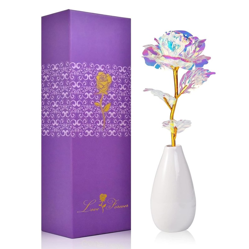 Mother’s Day Gifts for Women False Rose Bouquet Artificial Flowers Grandma