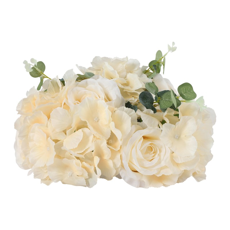 Flower Ball Centerpieces for Table 10 Pcs Fake Plastic Rose Centerpiece Flowers gallery