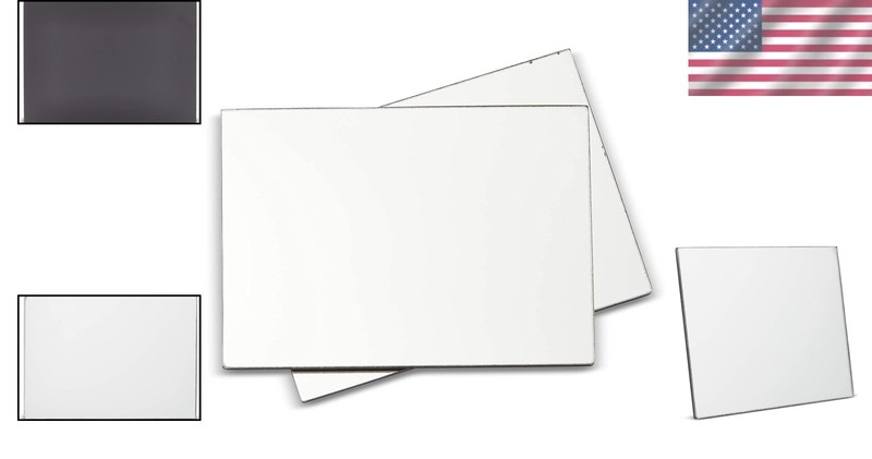 Compact Magnetic Mirrors - Safe Shatterproof Set of 2 for Stylish Organization gallery