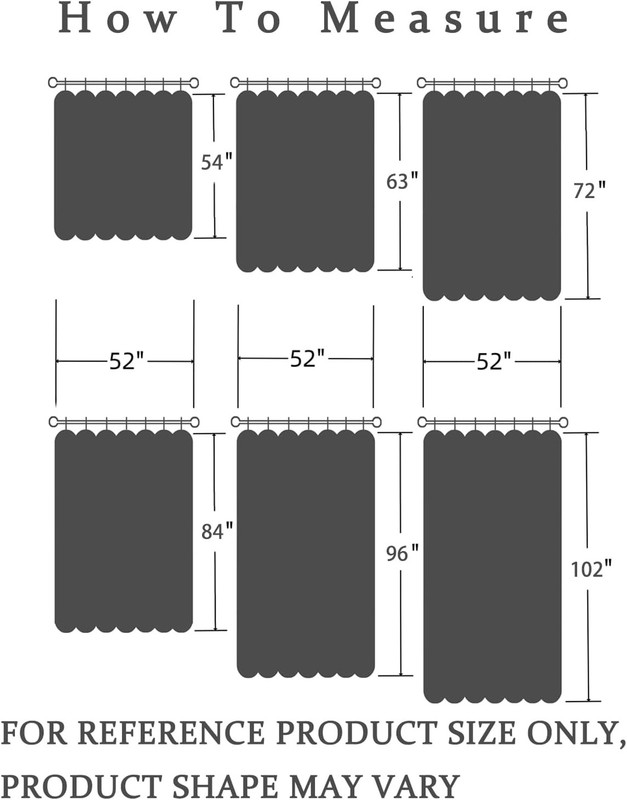 Boho Curtains Geometric Light Filtering Semi-Blackout Window Curtains 54 Inches gallery