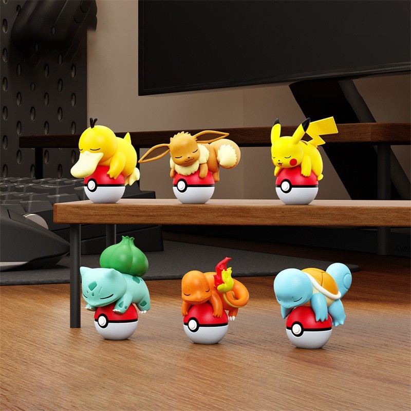 1 PVC Statue 4.5cm Bulbasaur Pokemon Anime Poket Ball Decora (Foreign Shipping gallery