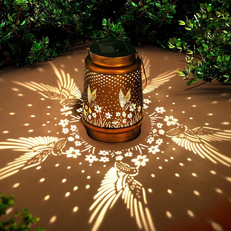6Pack Solar Power Hanging Lights Outdoor Garden Tree Bars LED Solar Decor Lamp gallery