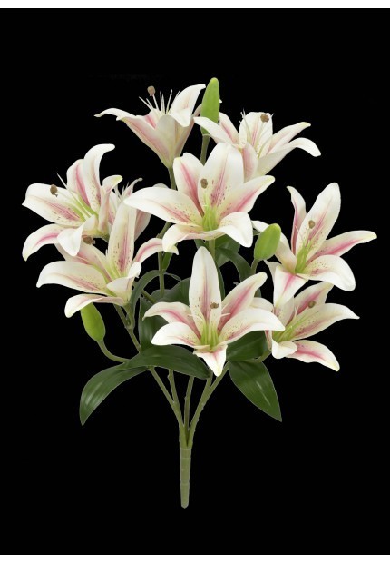 Absolutely beautiful real touch lily bush GL3773CPK