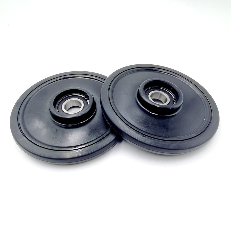 Brgmax 2X Idler Wheel Bearing Black 5.63Inch X 20Mm Snowmobile Parts Shocks