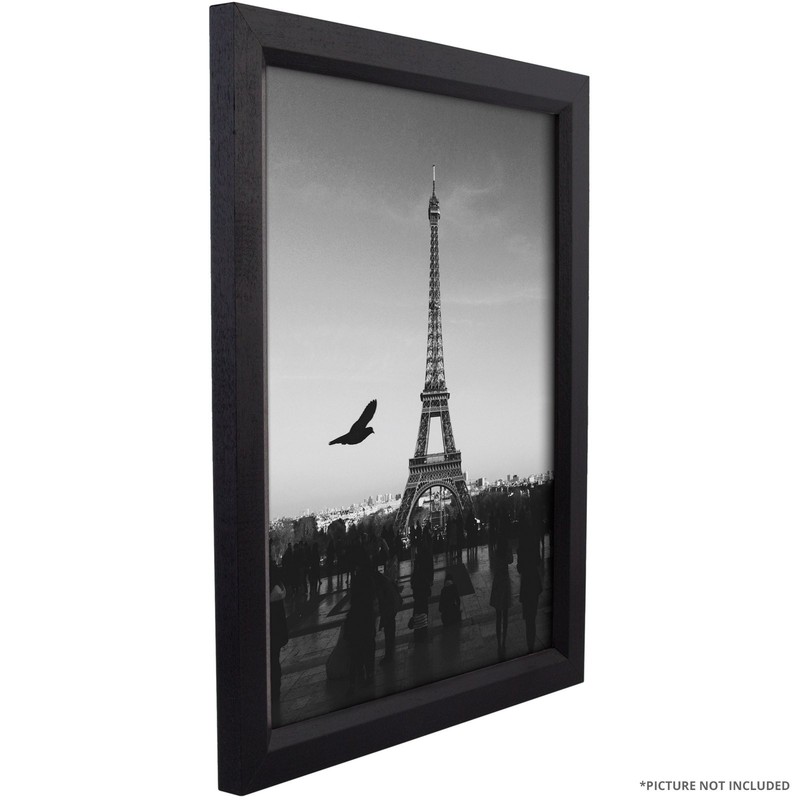 7171610BK 15 by 23-Inch Picture Frame, Wood Grain Finish, .825-Inch Wide, Sol... gallery