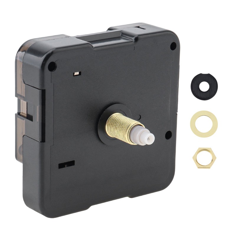 Battery Operated High Torque Clock Movement, Long Shaft for Clock DIY Assembly