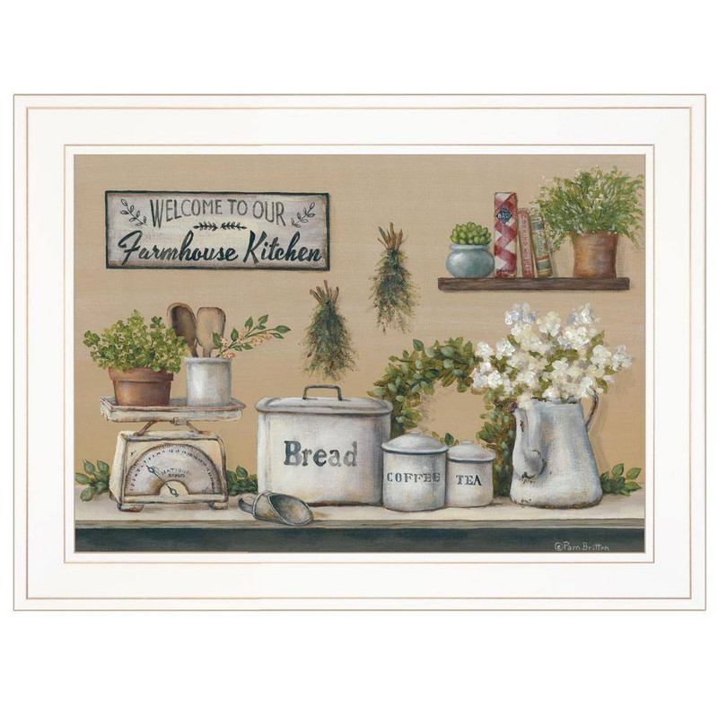 Charlie Garden Farmhouse Kitchen 1-Piece Framed Wall Art 15 In. X 19 In. gallery