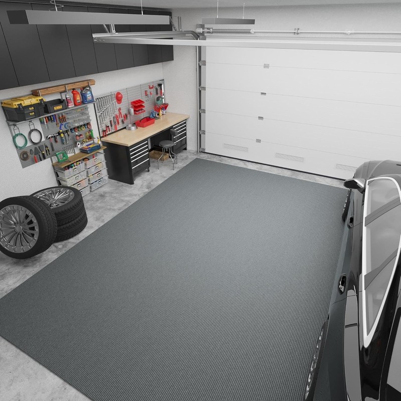 6’6″ x 25′ Hallway Runner with Scraper Pile – Extra Durable Non-Slip Rug Mat for