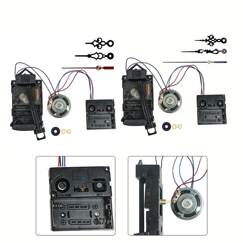 Pendulum Clock Movement with Music Chime Box Quartz Pendulum Drive DIY Accessory gallery