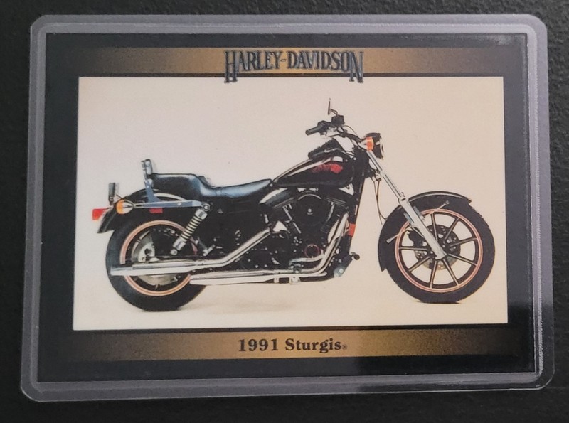 Vintage Harley Davidson Collectible Card Fridge/Locker/Cabinet Laminated Magnets gallery