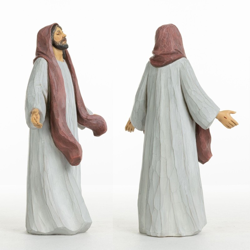 Jesus Christ Statue Jesus with Open Arms for Morden Home Religious Gift 9.5in... gallery
