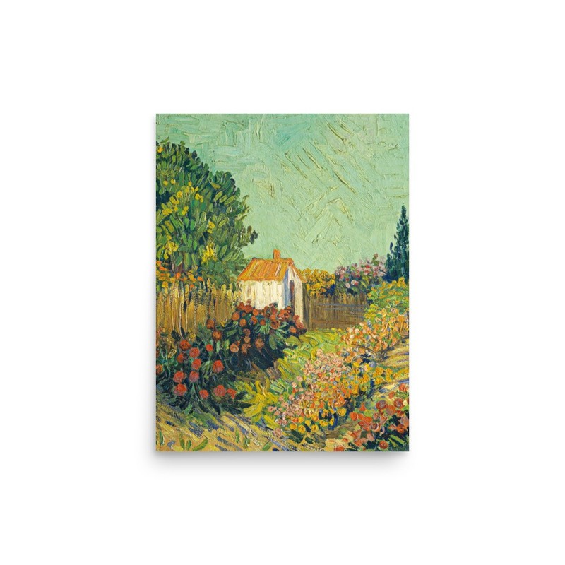 Van Gogh Landscape Post Impressionist Painting Art Print Wall Art