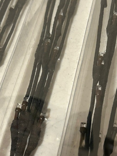 5 Lighted Branch stems with white lights - Battery Operated gallery