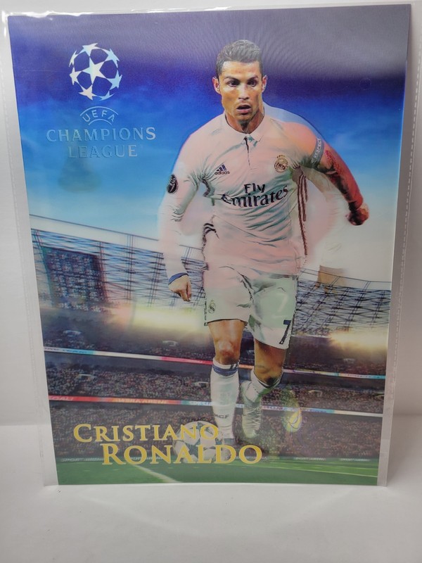 CRISTIANO RONALDO 3 IN ONE 3D LENTICULAR EFFECT POSTER.
