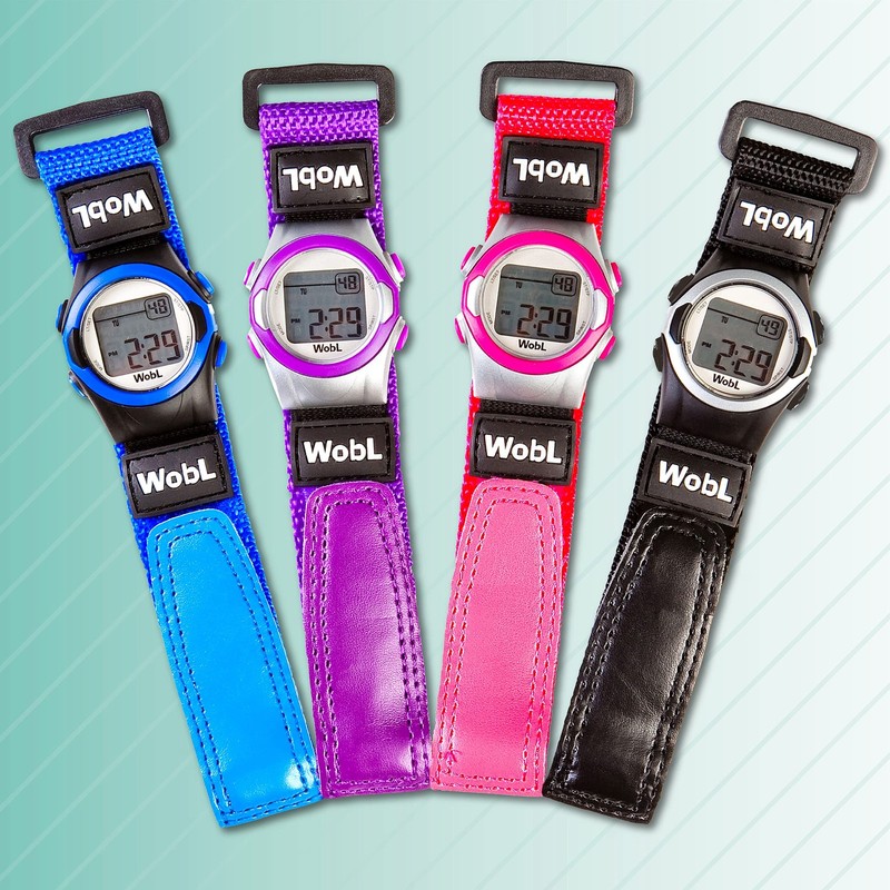 WobL Vibrating 8Alarm & Repeating Countdown Timer Watch for Kids & Adults, Me... gallery