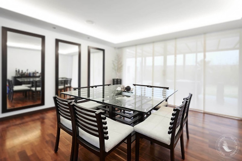 Square Glass Table Top End Table 15 Inch Flat Edge 12mm Thick Tempered Glass Top gallery